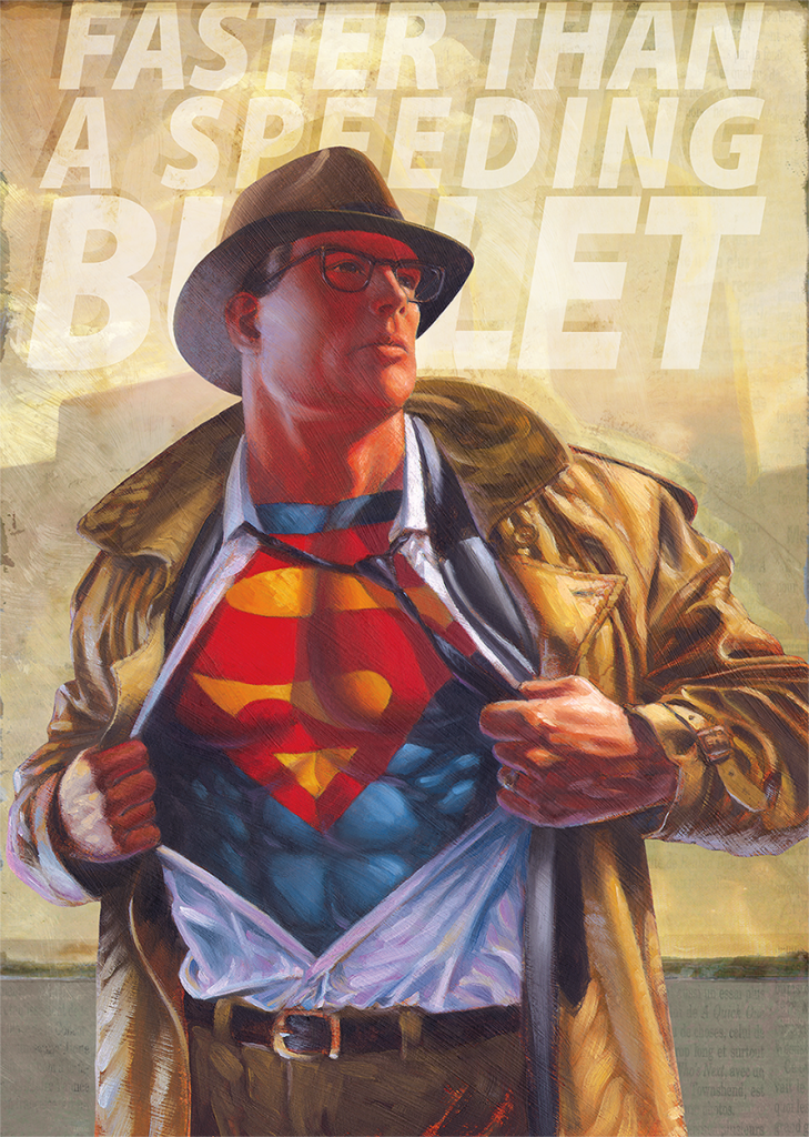 Superman: Faster than a Speeding Bullet - illustration Denis Rodier